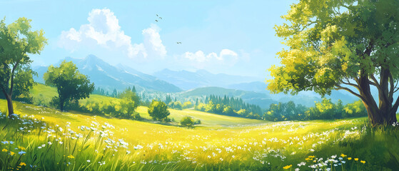 Vector of Meadow