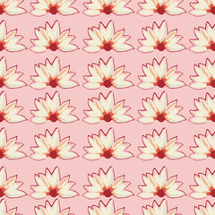 Textile and digital seamless floral vector design
