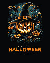 PSD Happy Halloween Party Social Media Post