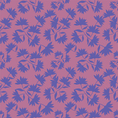 Textile and digital seamless floral vector design