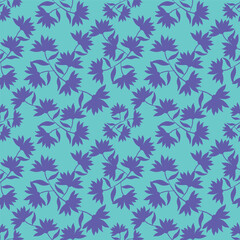Textile and digital seamless floral vector design