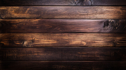 Fototapeta premium Dark wooden texture background. Wooden table pattern