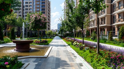 Squares in megacities are oases of calm