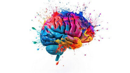 Colorful Brain Splashes