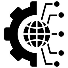 Digital Transformation Icon