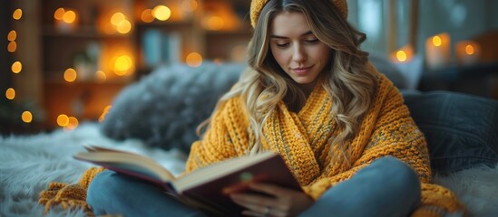 Cozy Winter Evening Reading