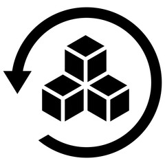 Reverse Logistics Icon