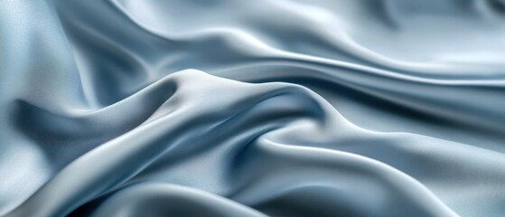 Abstract Folded Satin Fabric Background Wallpaper