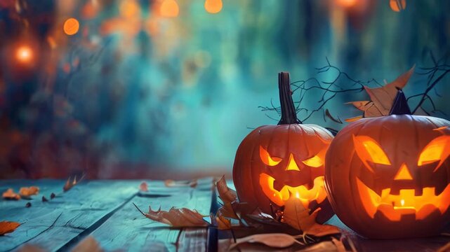 Join the festive fun of Halloween and Thanksgiving, showcasing vibrant autumn scenery. Delight in glowing jack-o'-lanterns, fall foliage, and bountiful harvests, celebrating the essence of autumn