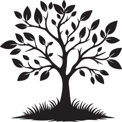 Obraz premium Stylish tree vector design