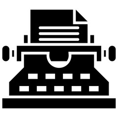 Typewriter Icon