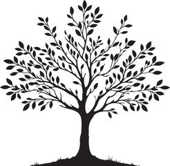 Obraz premium Stylish tree vector design