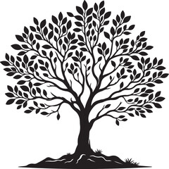 Obraz premium Stylish tree vector design