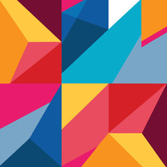 abstract background with triangles
