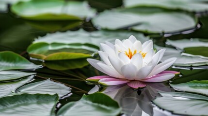 Water Lily in Bloom