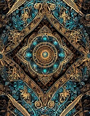 ceiling of the mosque