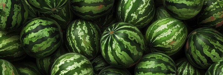 Abstract pattern texture seamless background of watermelon