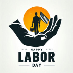 Labor day Free vector happy labor day usa background