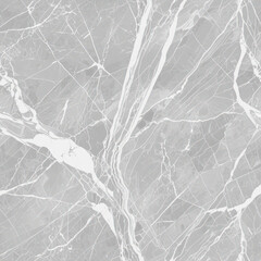 A realistic texture of Grey Marquina marble with stark white veins contrasting against a grey background.