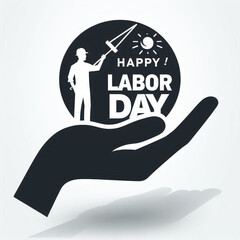 Labor day Free vector happy labor day usa background