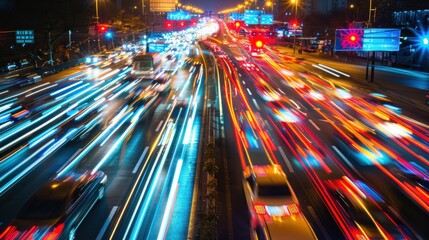 Cityscape Night Lights