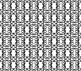 Original seamless pattern in the form of a lattice on a white background