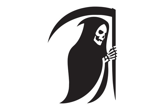 recommend clip art: Grim Reaper vector silhouette