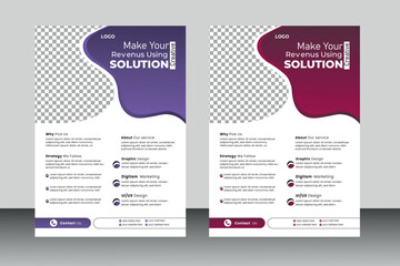 Creative Business Flyer Design Template 