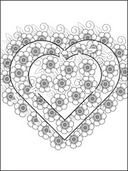 Abstract-Coloring Pages- for Adults