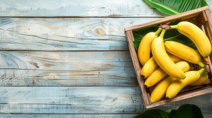 Fresh banana fruit closeup view