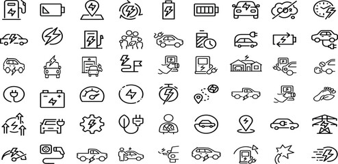 CHARGIN EDITABLE ICON SET 