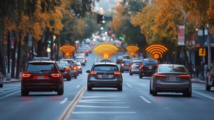 Connected Cars in Urban Street