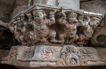 Kashivisweshvara Temple or Kashi Vishwanatha Temple in Lakkundi, Karnataka, India.