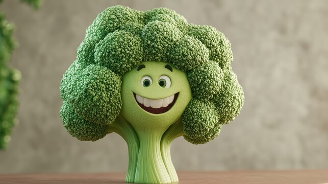 broccoli on a fork
