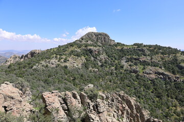 Summit (Baldy Peak) of Mount Livermore of the Davis Mountains in Texas