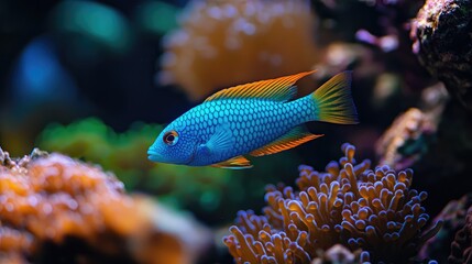 fish in aquarium