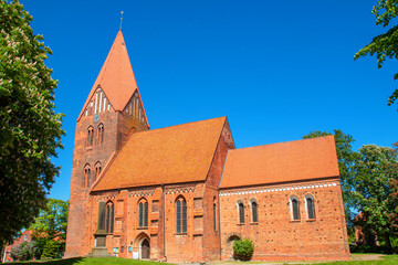 Fototapeta premium Kirche in Klütz