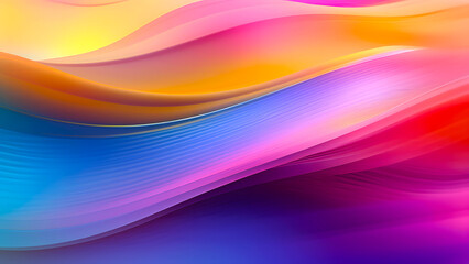 abstract colorful wave background
