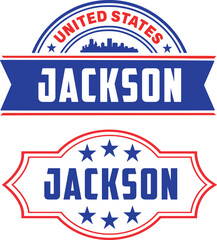 Jackson Mississippi Vector Set