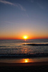 sunrise on the beach