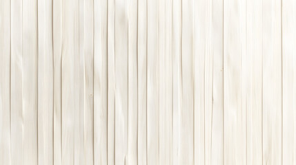 Fototapeta premium Light-colored wooden planks arranged in a vertical pattern, creating a textured background suitable for various applications