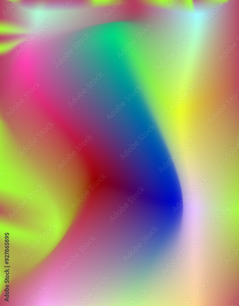 Poster abstract background with mixed different colors
