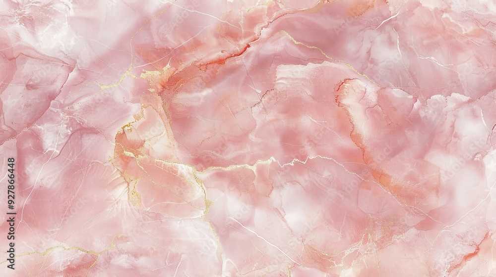 Poster this artwork displays a light pink marble pattern with delicate shimmer and intricate veining, creat