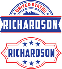 Richardson Texas Vector Set