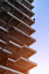 Conrete structures construction site details