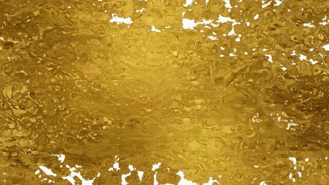 Abstract artistic golden brush strokes background. Grunge transition.