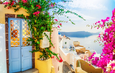 Oia, traditional greek village