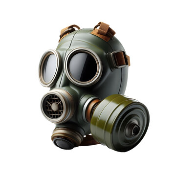 recommend clip art: Gas Mask isolated on transparent background