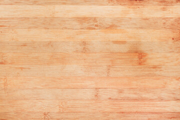 Texture of used wooden cutting board