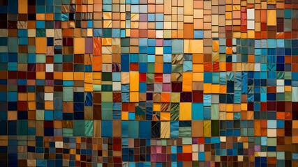 Fototapeta premium abstract background with squares